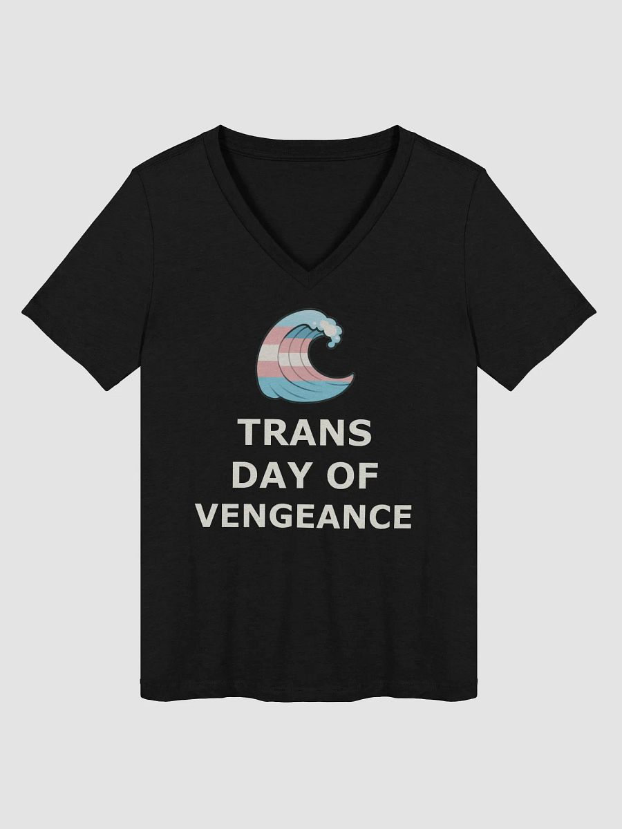 Trans Day of Vengeance Ladies V-Neck product image (2)