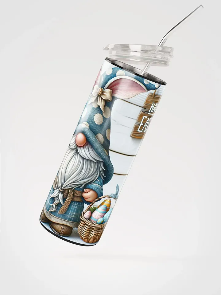 Easter Gnome Stainless Steel Tumbler product image (4)