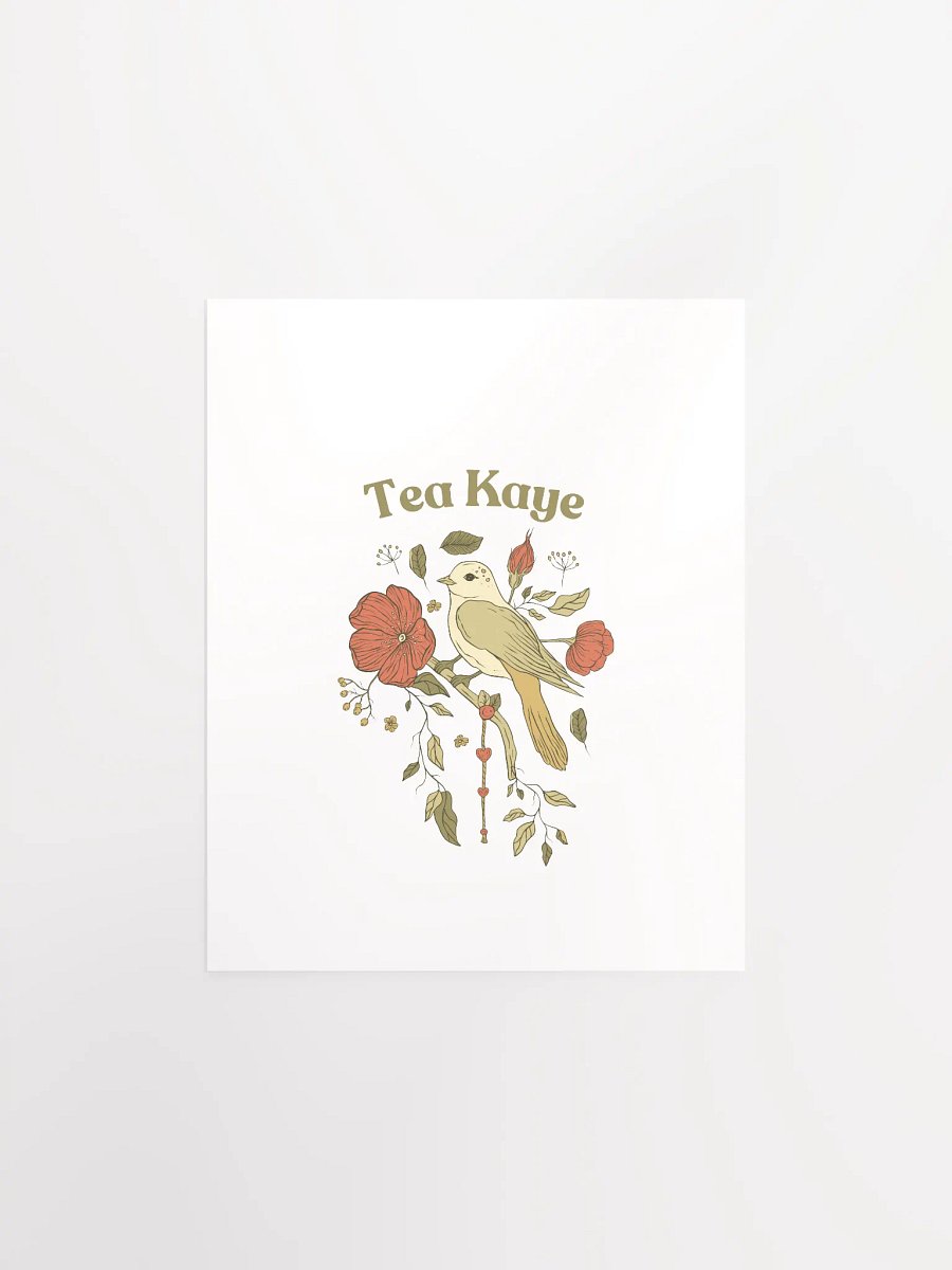 Vintage Tea Kaye Autumn Bird Poster product image (3)