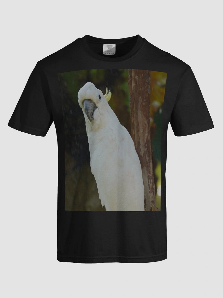 Crested Cockatoo Cotton Tee product image (5)