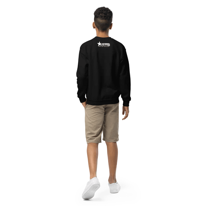 HONORUSVETS Star Youth Crewneck Sweatshirt product image (2)