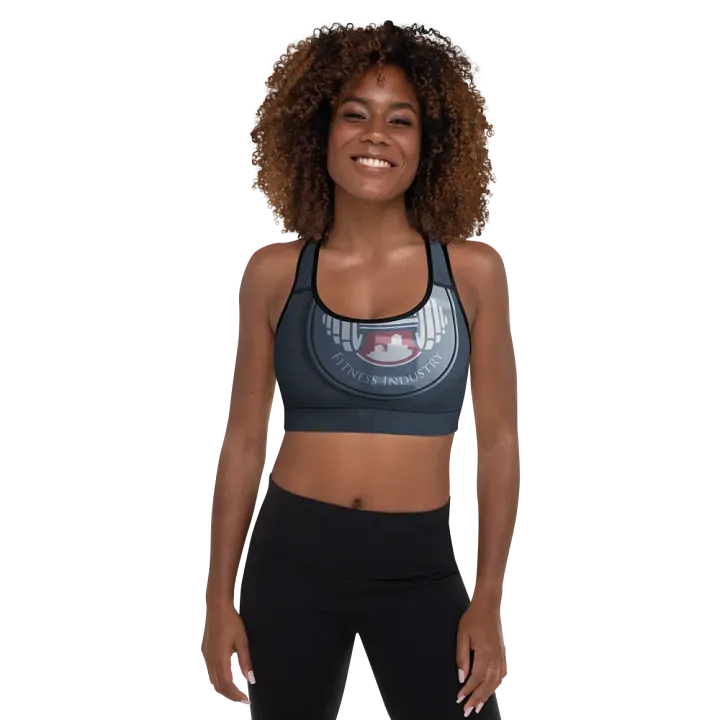 BIGFLEX DOGG ATHLETICS's All-Over Print Padded Sports Bra product image (2)