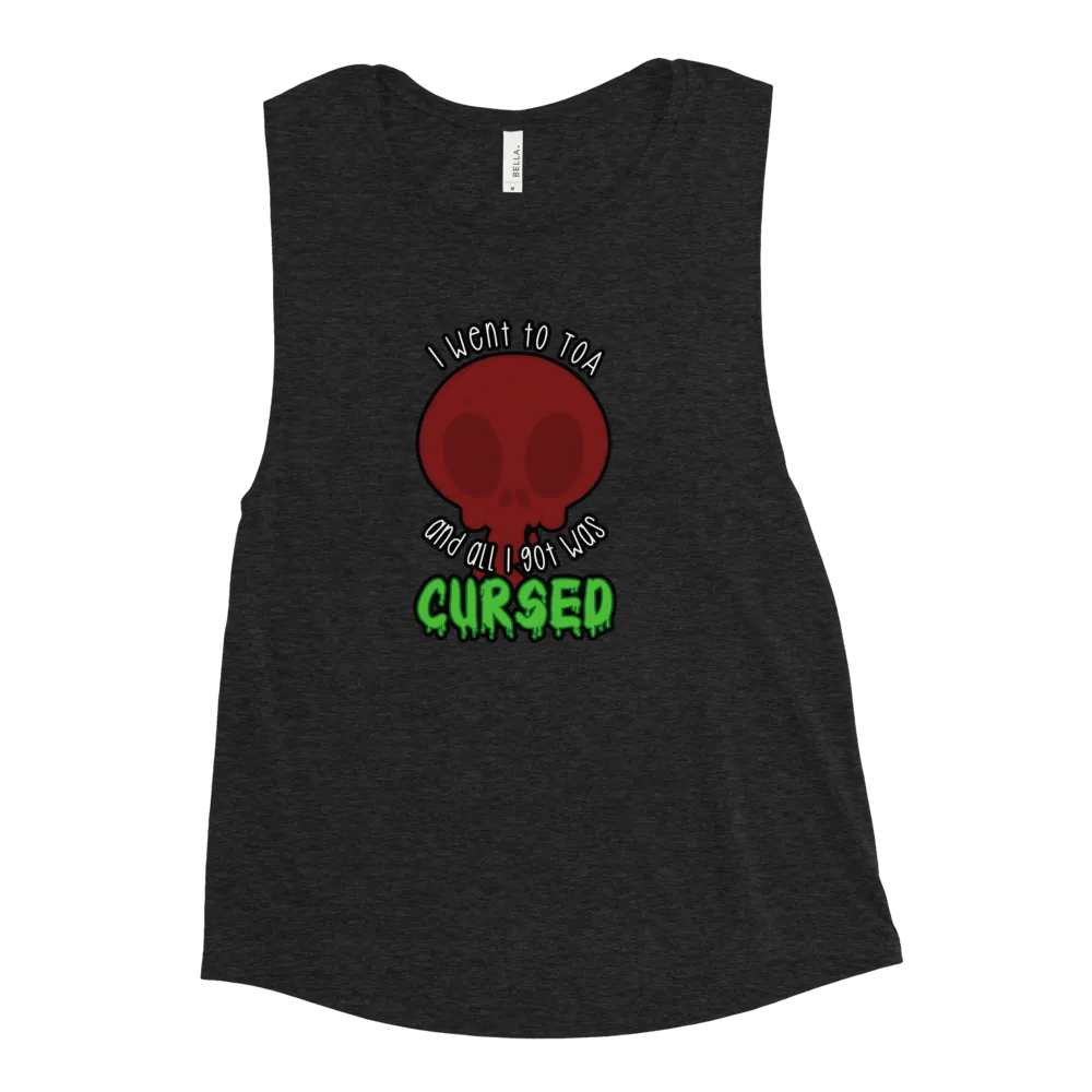 All I Got Was Cursed - Death Knight - Women's Style Muscle Tank product image (2)