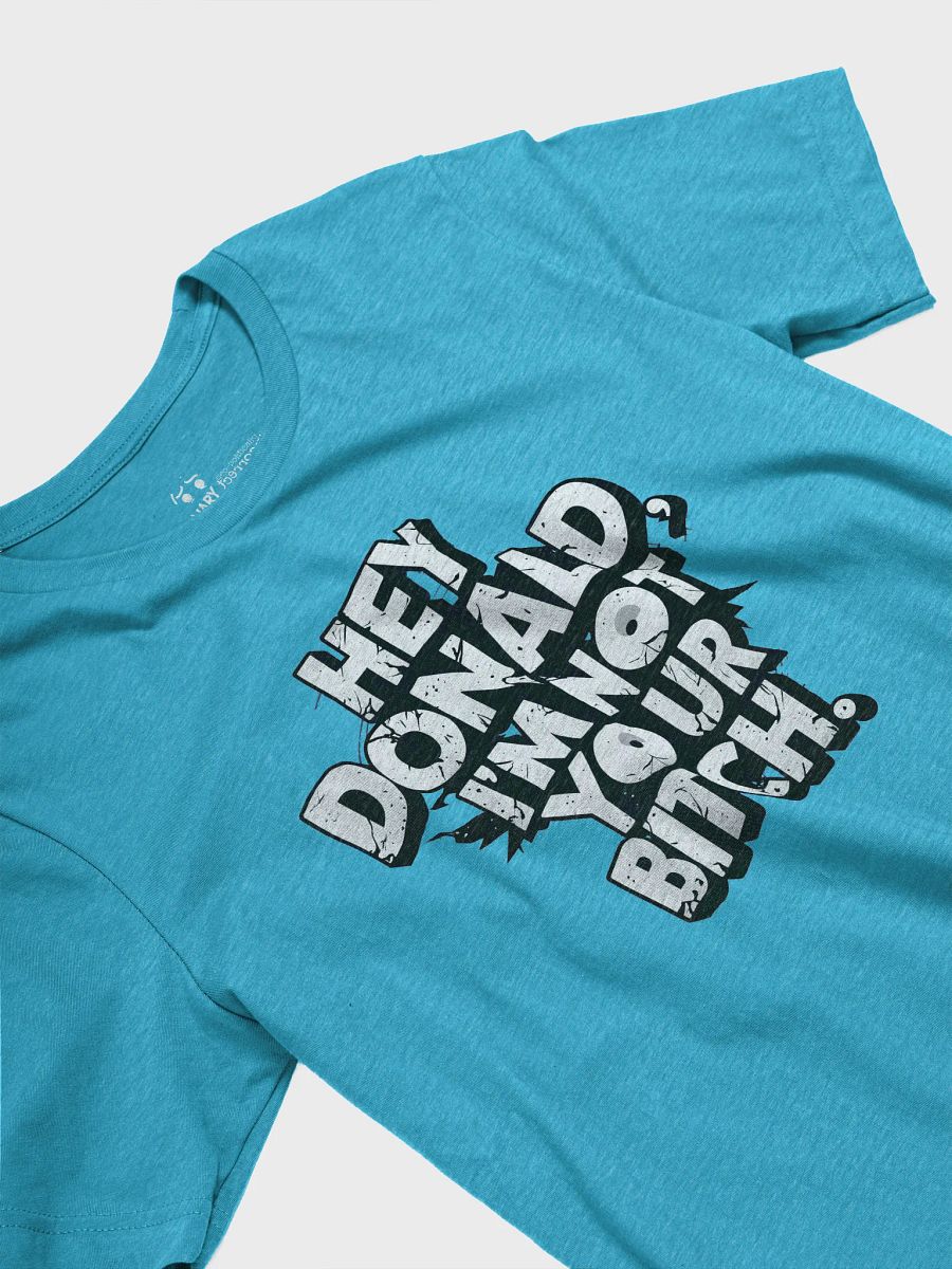 Hey Donald - I'm Not Your Bitch - Political T-Shirt product image (3)