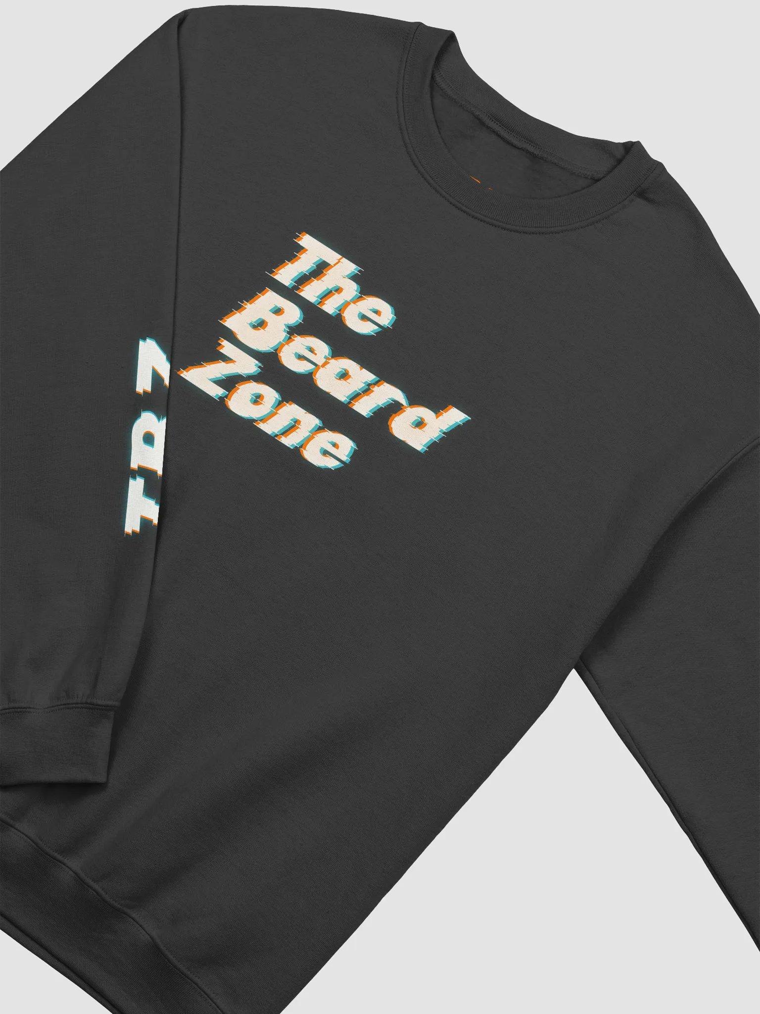 The Beard Zone Glitched Crewneck Sweatshirt product image (5)