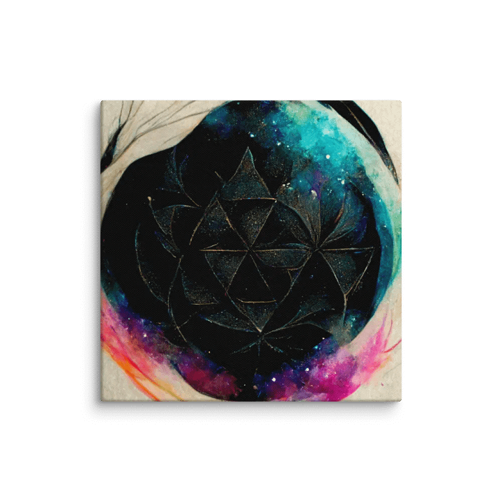 Cosmic Geometric Canvas Art product image (11)