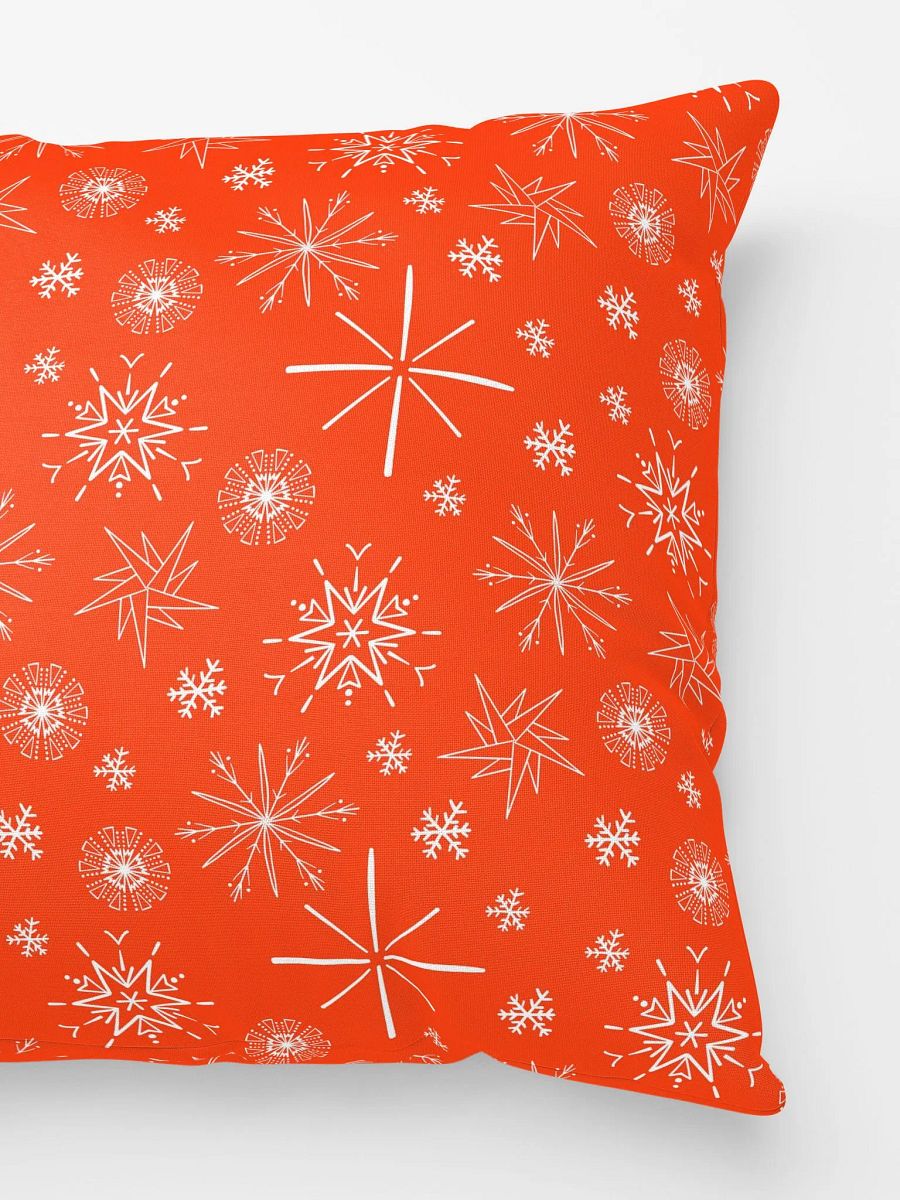 Snowfall Burst All-Over Pillow product image (3)