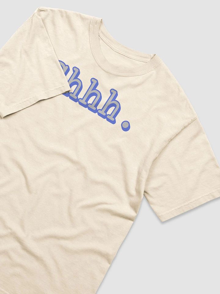 Shhh. Whispering Blue T-Shirt product image (2)