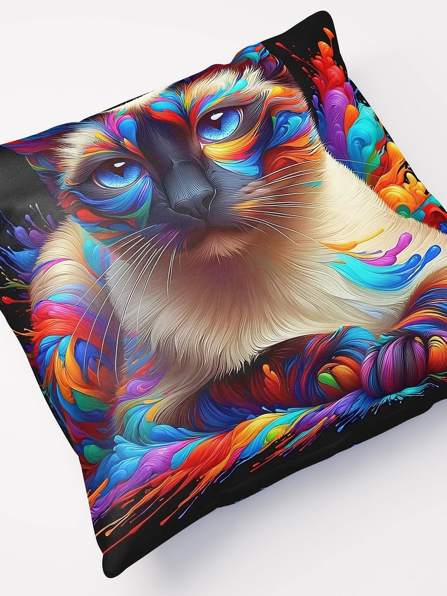 All-Over Print Basic Pillow: Siamese product image (8)