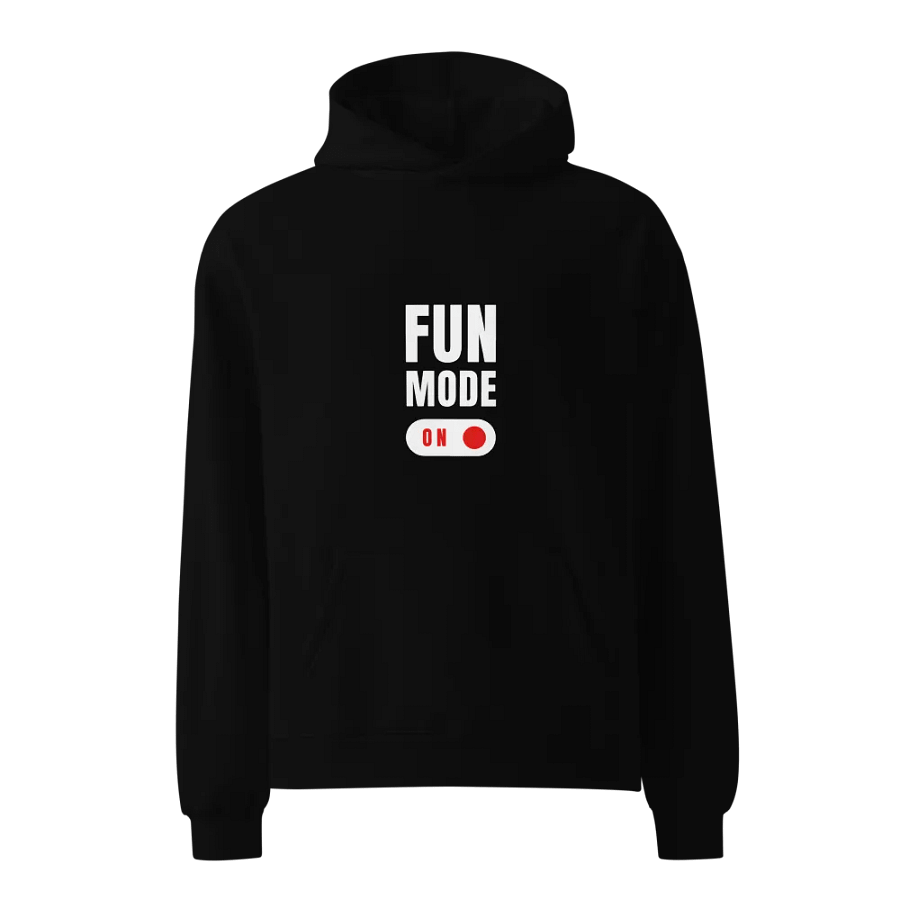 MUTE ON Unisex Oversized Hoodie product image (1)