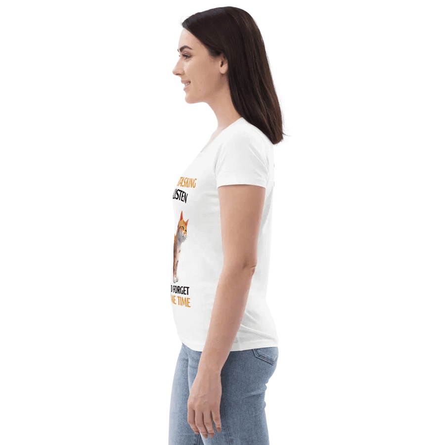 Multitasking Cat Women's Eco Tee product image (7)