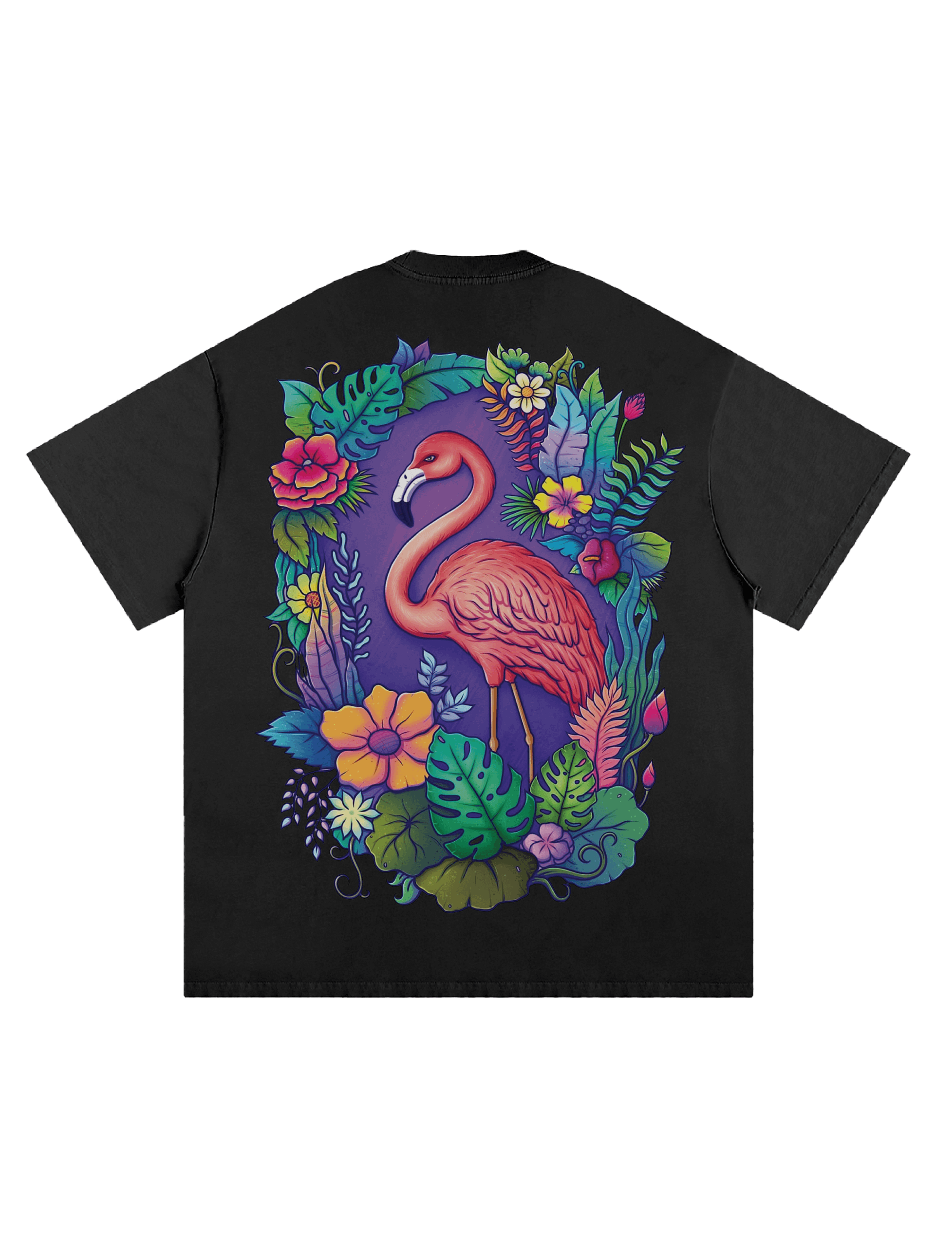 Flower Flamingo T-Shirt product image (1)