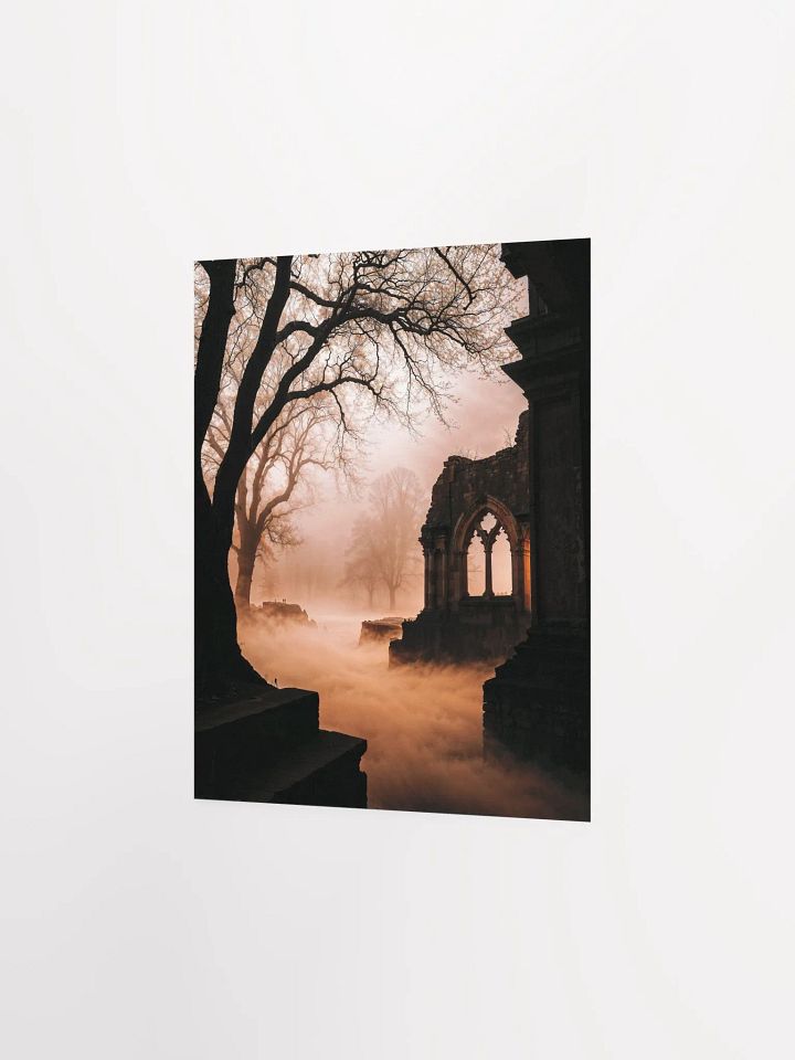 Misty Ruins Matte Poster product image (11)