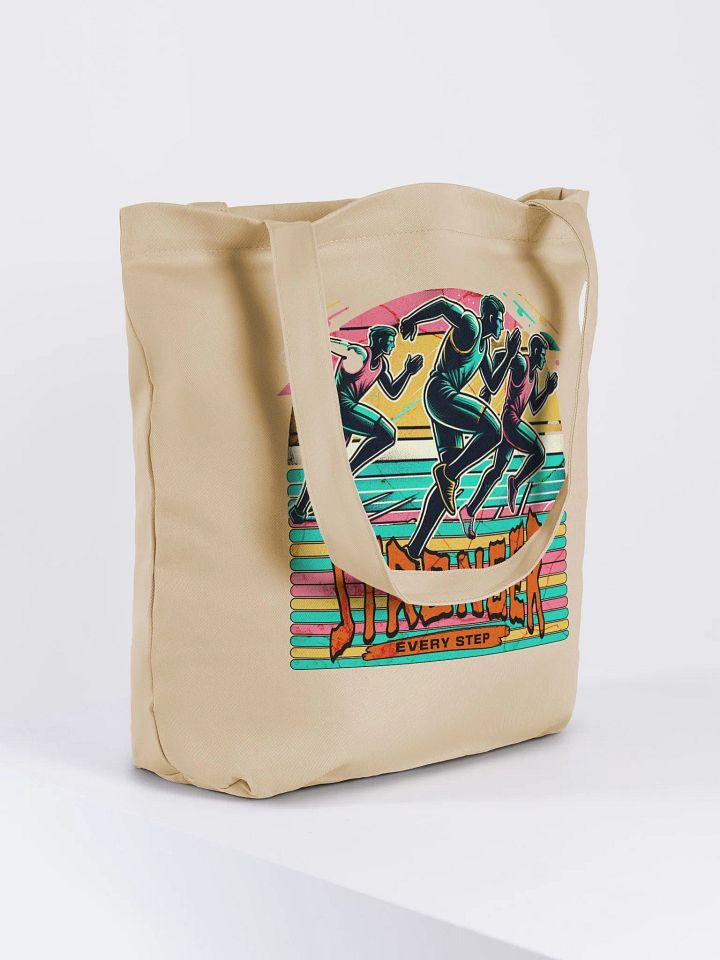 Stronger Every Step Running Eco Tote product image (4)