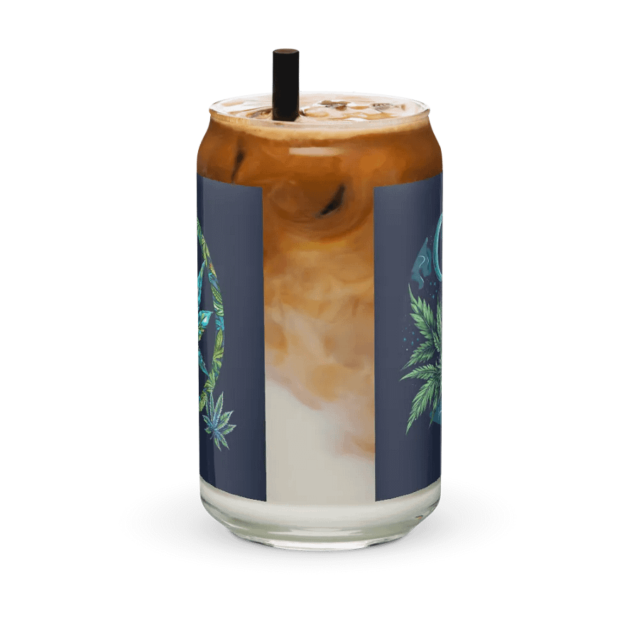 Moonlit Cannabis Can Glass product image (41)