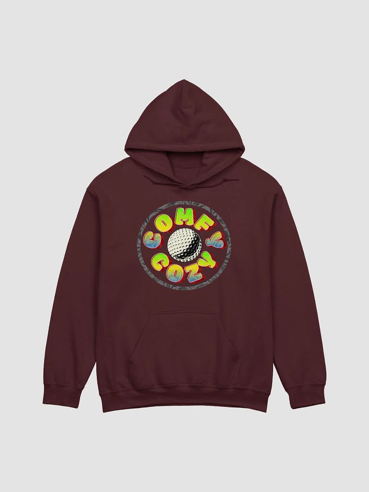 Comfy Cozy Golf Playful Ball Typography Hoodie product image (3)