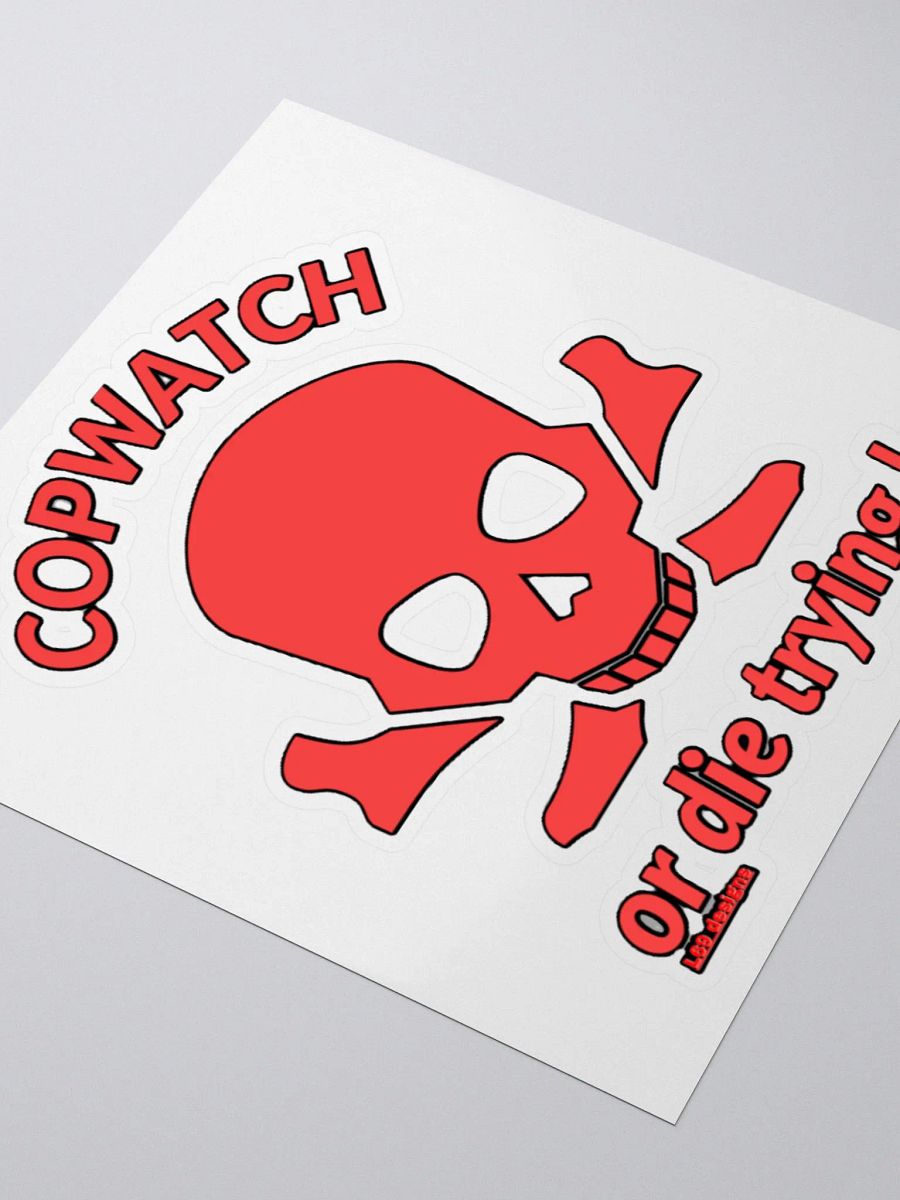 COPWATCH OR DIE TRYING! product image (9)