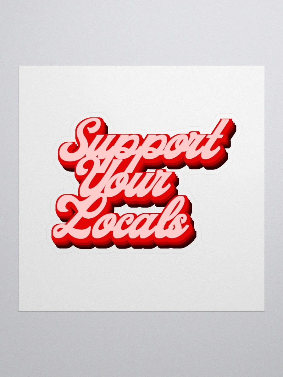 Support Your Locals - Red product image (3)