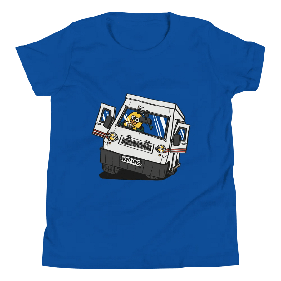 Wheelie Yellow Driving Youth T (front print!) product image (4)