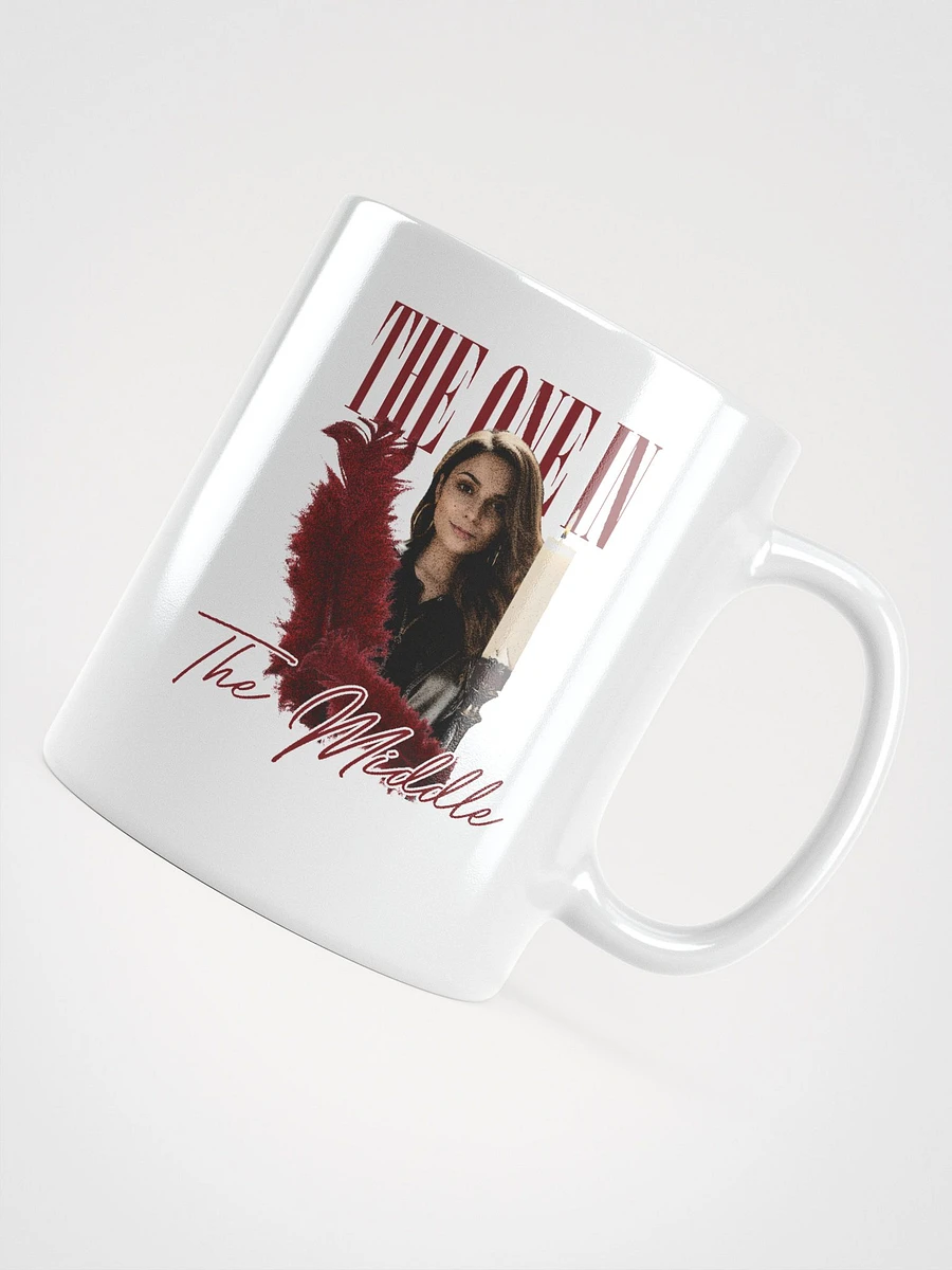 The One In The Middle (White Mug - Red Version) product image (4)