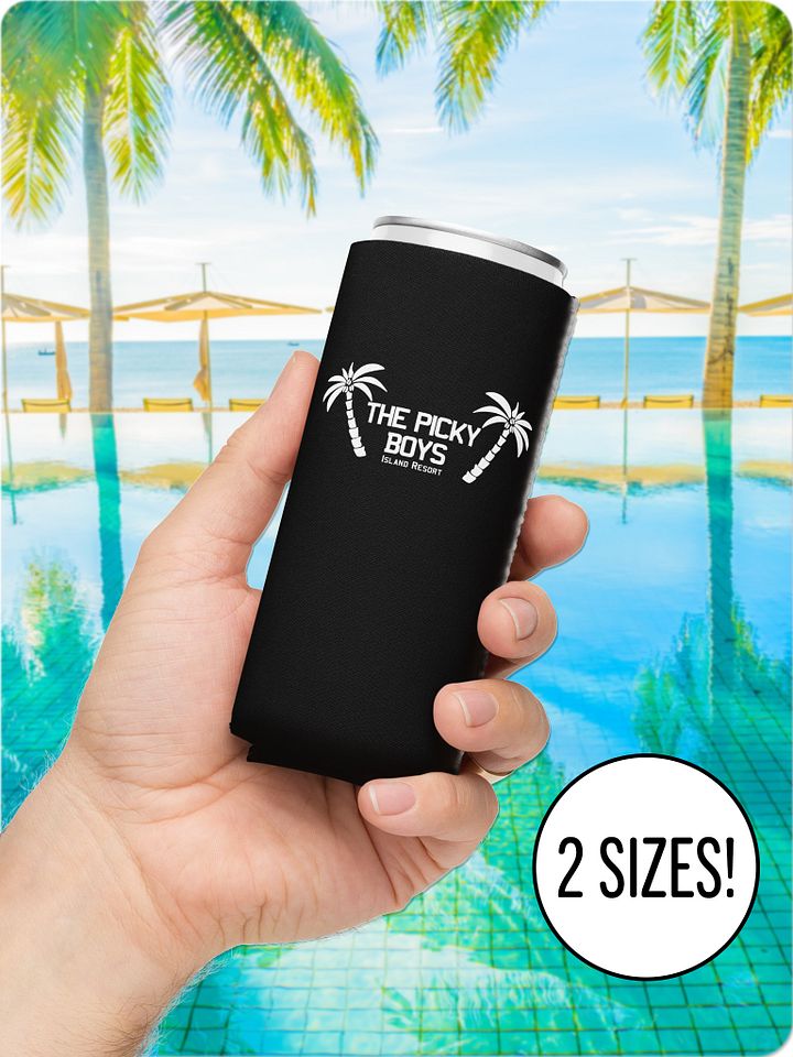 Island Resort Koozie (Black) product image (1)