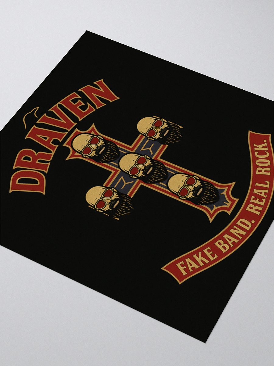 Draven "Real Rock" Sticker product image (5)