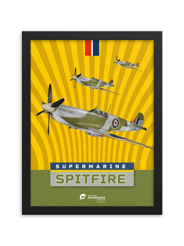 Spitfire Framed Poster Image 1