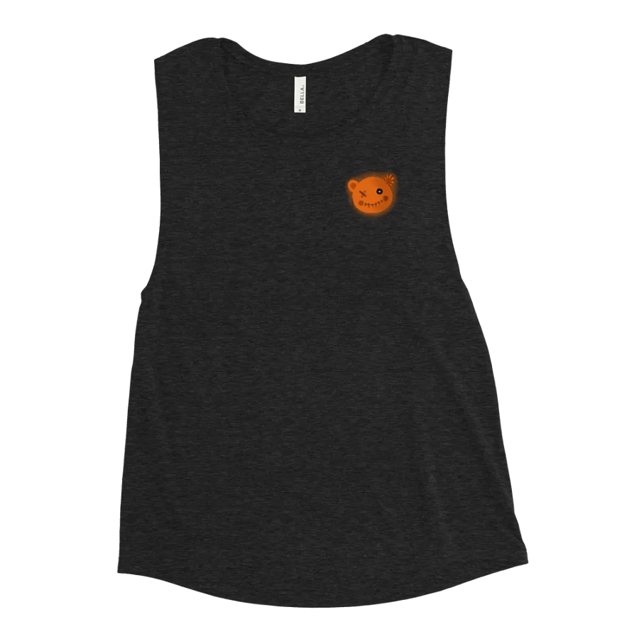 Stitched Teddy Bear Face Muscle Tank product image (2)
