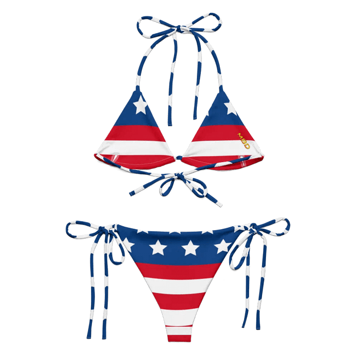 Stars & Stripes All-Over Bikini Set product image (2)