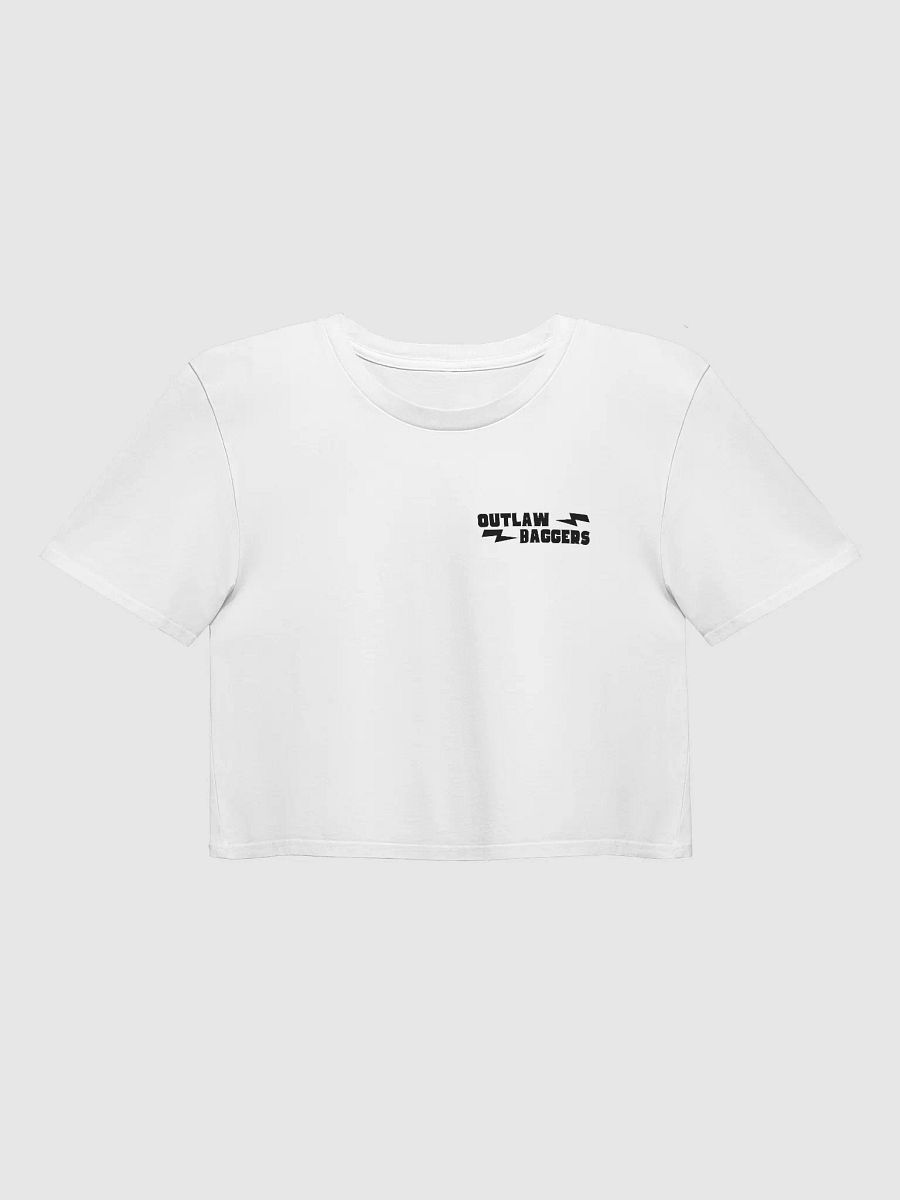 Outlaw Baggers Piston Crop Top Tee product image (3)