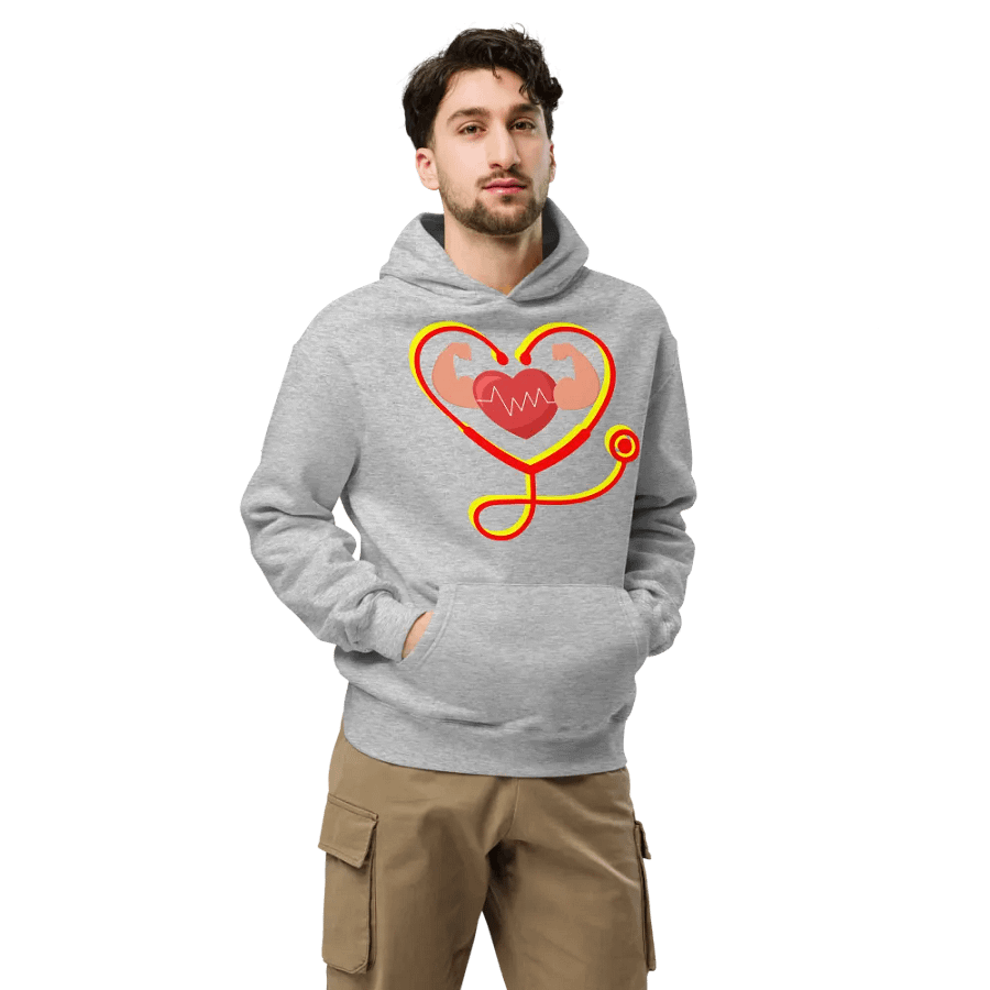 Heartbeat Flex Oversized Hoodie product image (17)