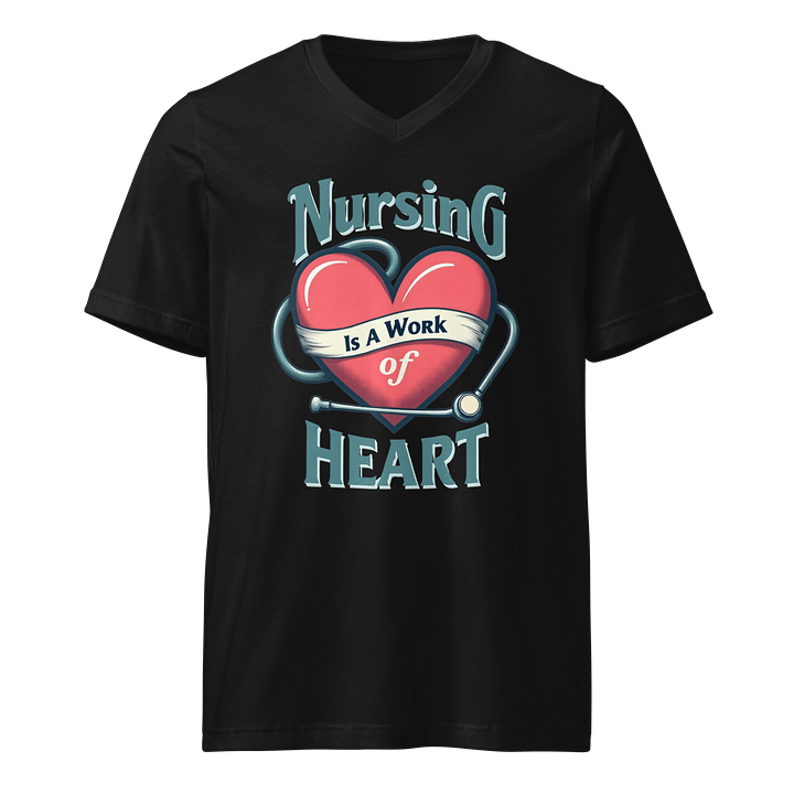 Heartfelt Nursing V-Neck Tee product image (1)
