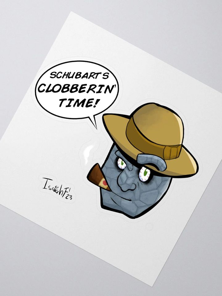 Isaiah Ferguson Grey Ben Sticker product image (2)