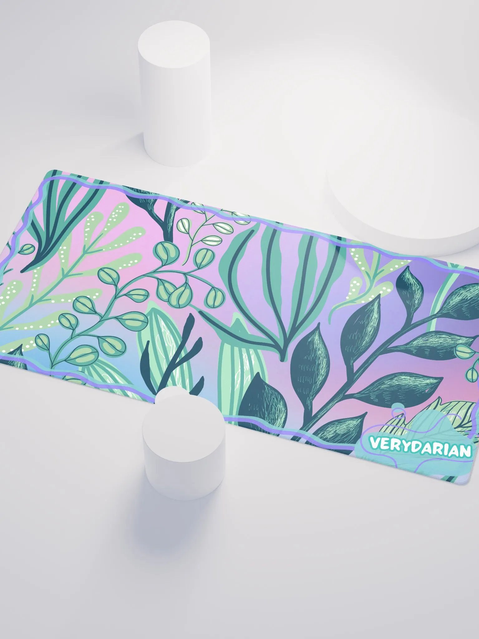 🌱VeryDarian Gradient Plant Desk Mat🌱 product image (3)