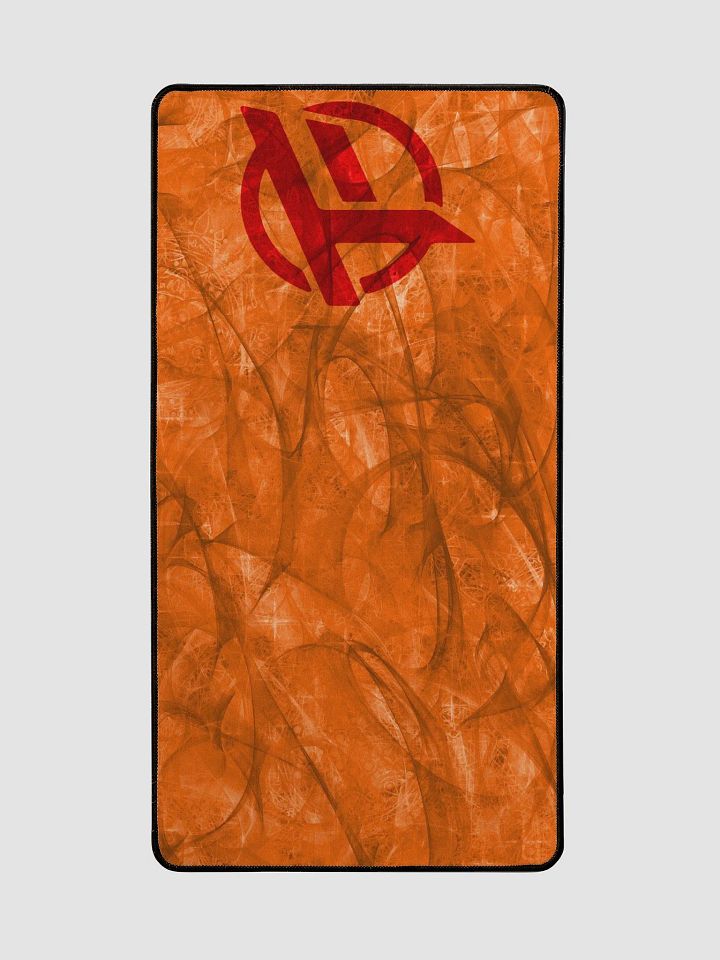 TopFrag™ Blood Orange Emblem Desk Mat 15.5" x 31.5" product image (2)