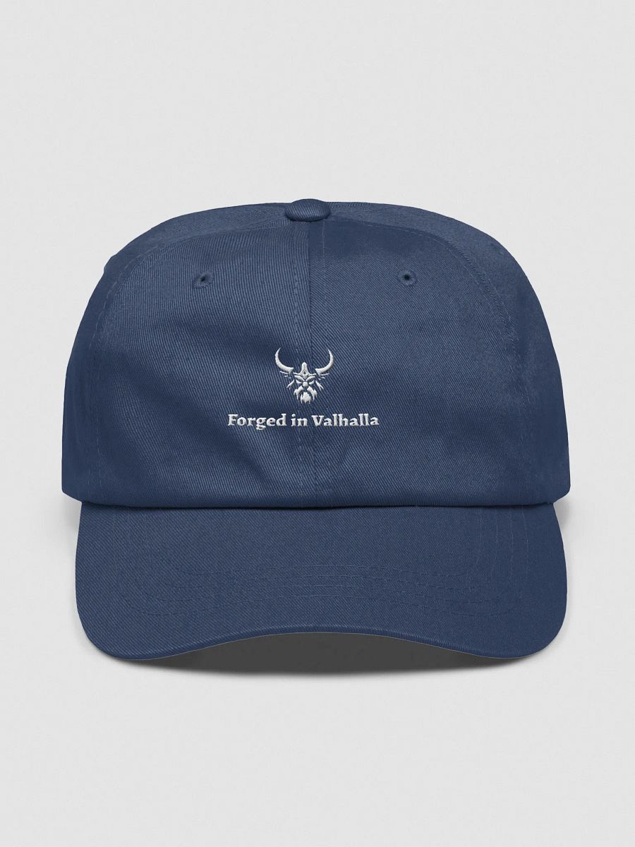 “Warrior’s Crest” Dad Hat – Forged In Valhalla Emblem Edition product image (2)
