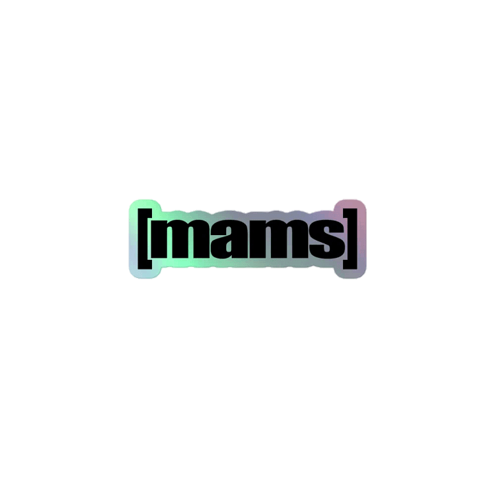 [mams] SHINY sticker product image (1)