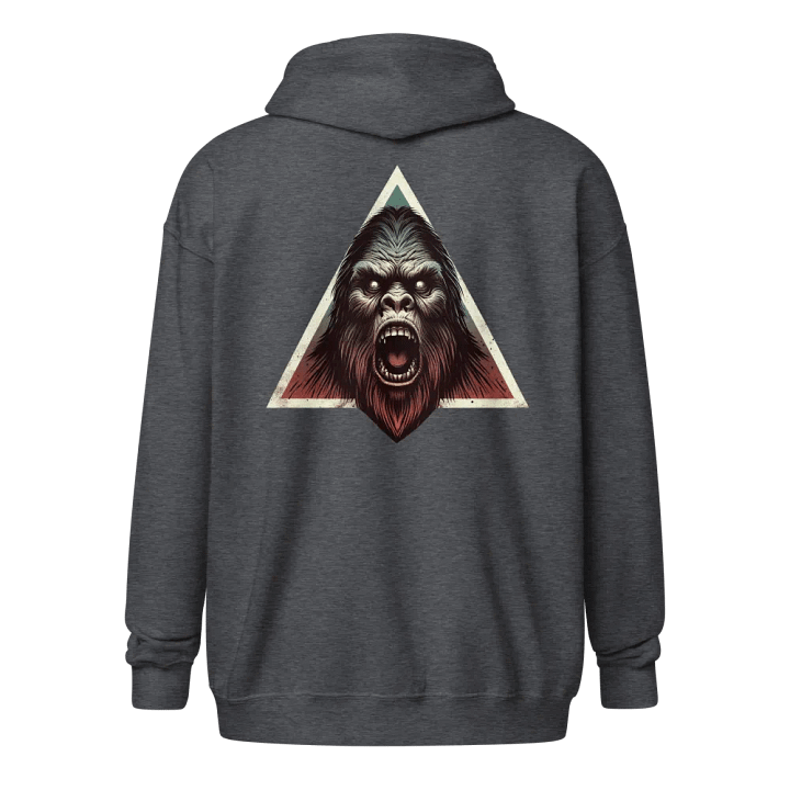 IRATE FACE BIGFOOT ZIP HOODIE product image (6)