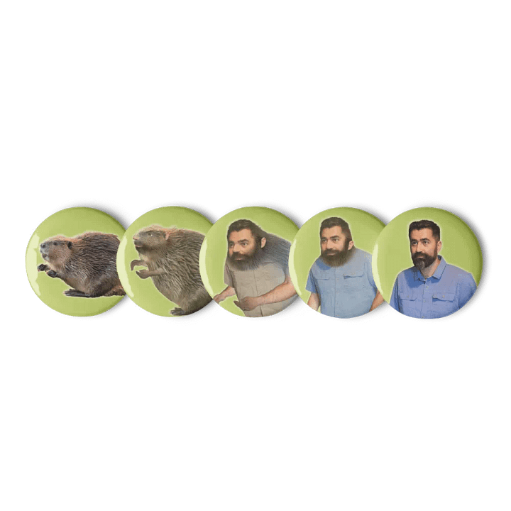 Retro Morphing Animal Pin Set product image (1)