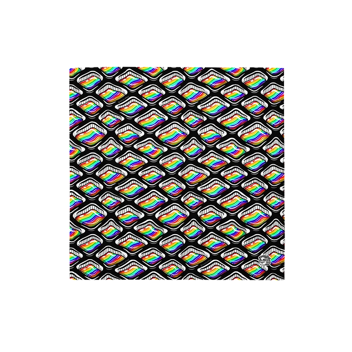 Rainbow Holes Pattern Bandana product image (1)