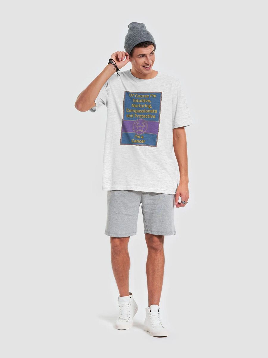 Of Course I’m Cancer Zodiac Sign T-Shirt, Zodiac Sign Vibes T-Shirt, Cancer T-Shirt, Astrological T-shirt product image (5)