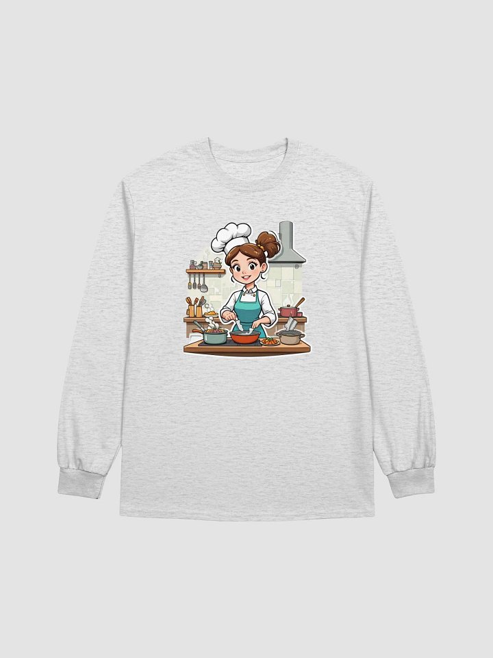 Chef's Kitchen Cartoon Long Sleeve Tee product image (11)