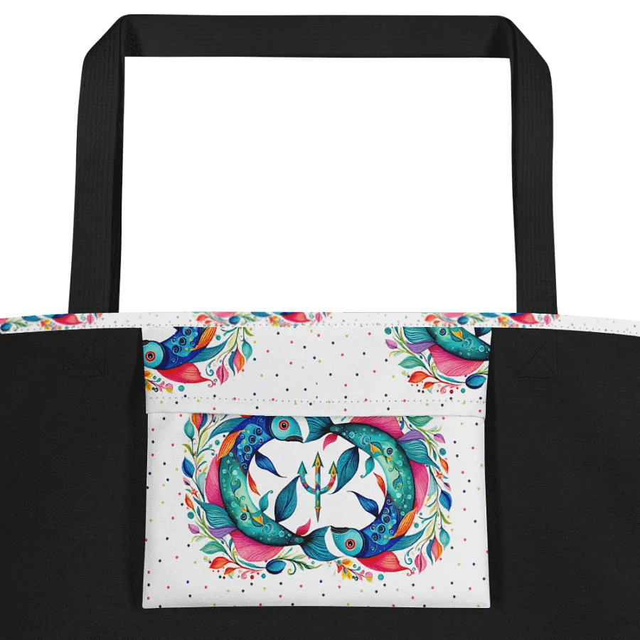 Pisces, Neptune & Pisces, White Tote product image (2)