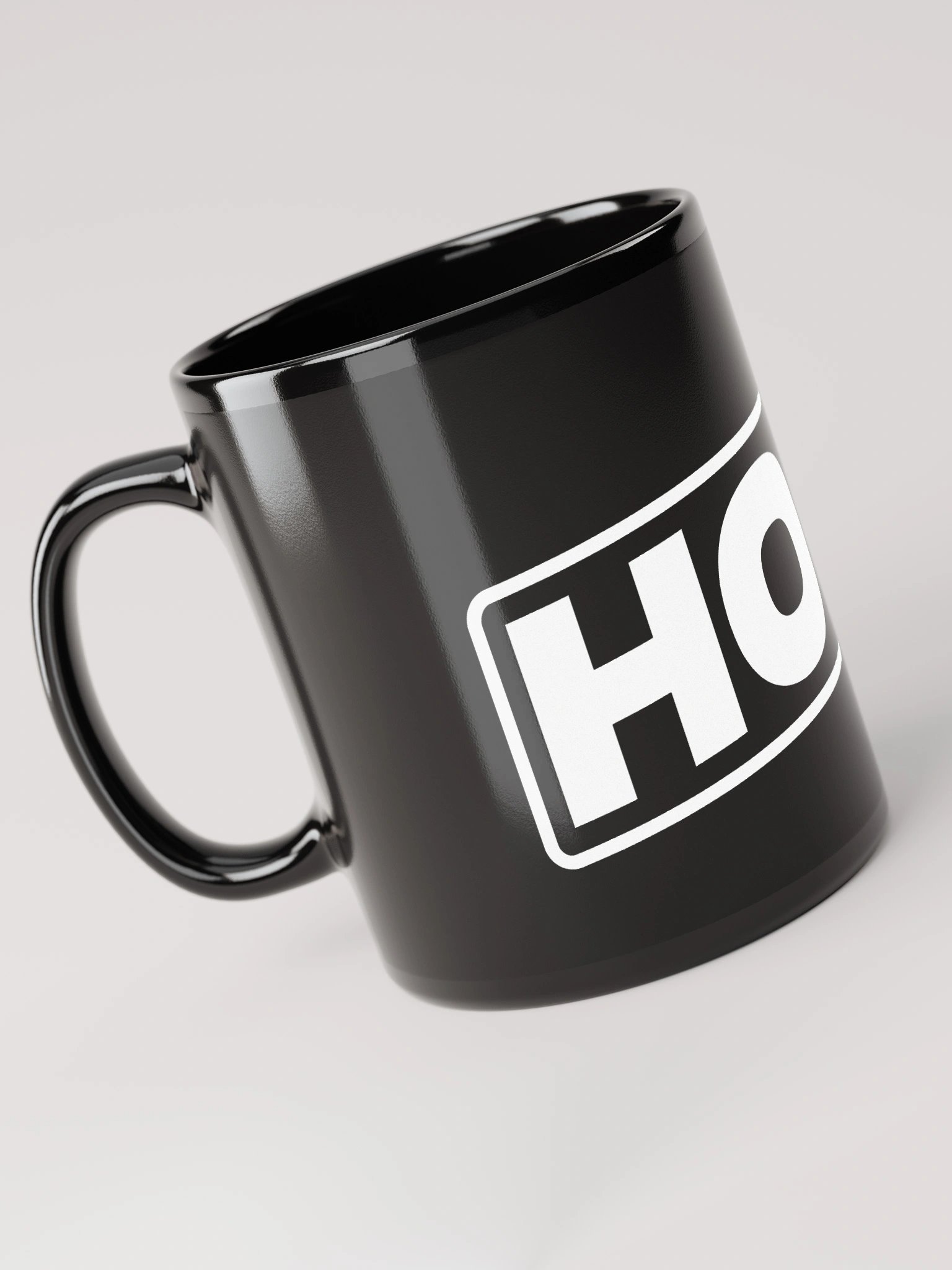 Hope Black Glossy Mug product image (1)