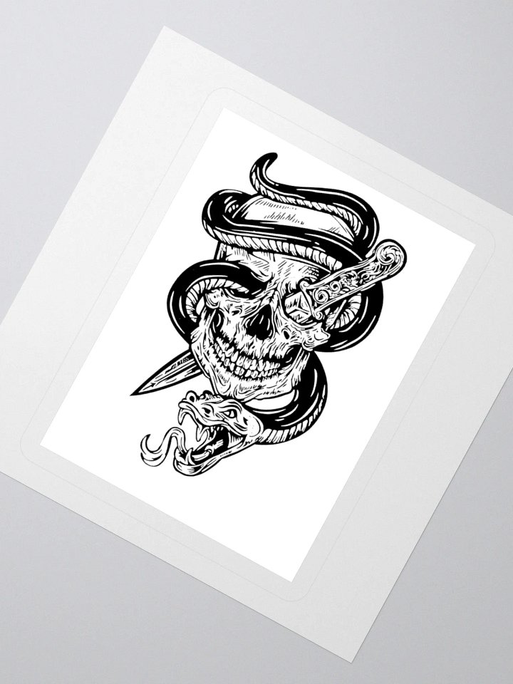 skull and dagger stickers product image (6)