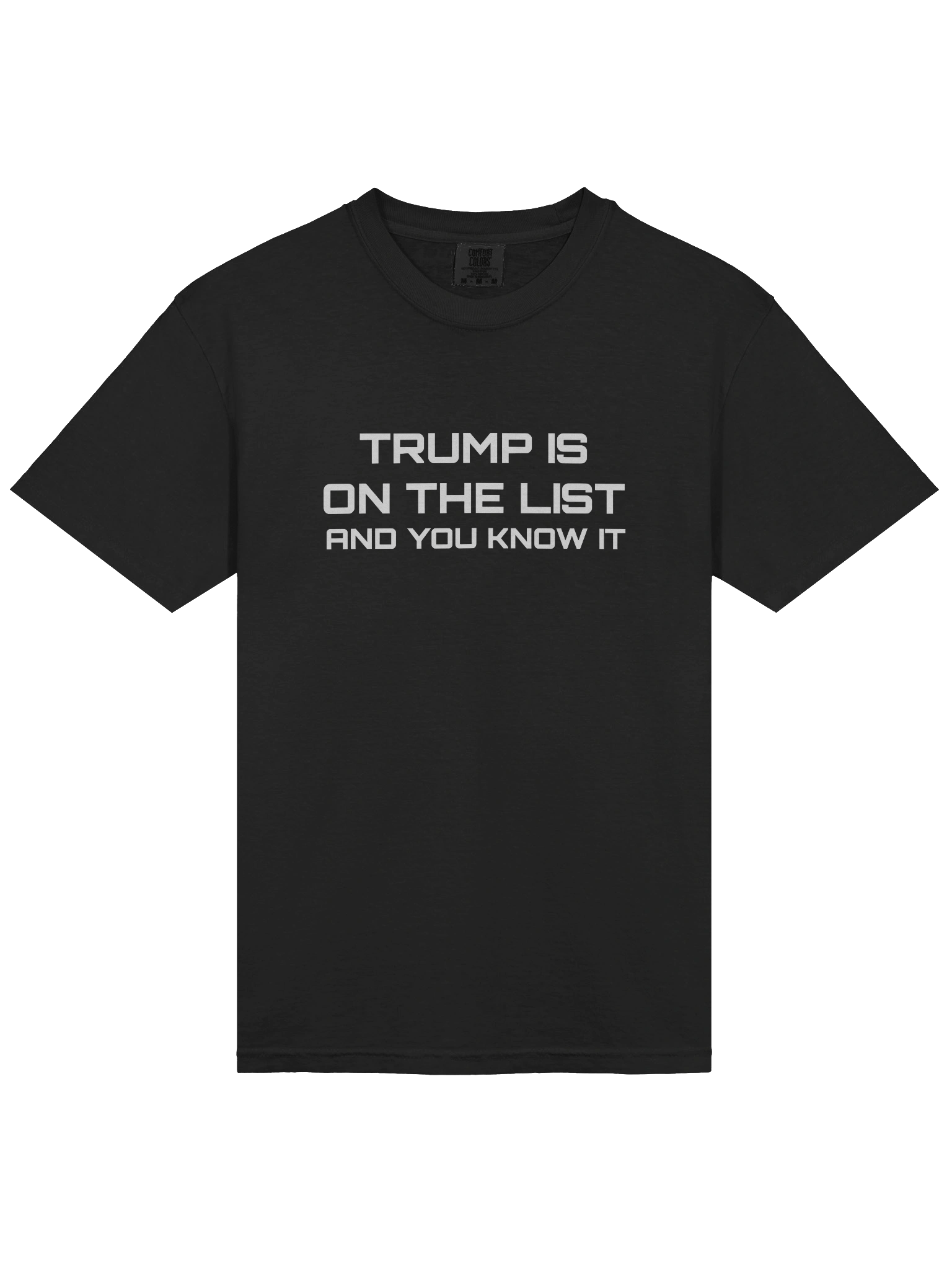 Listed Comfort: Blocky Text T-Shirt product image (24)