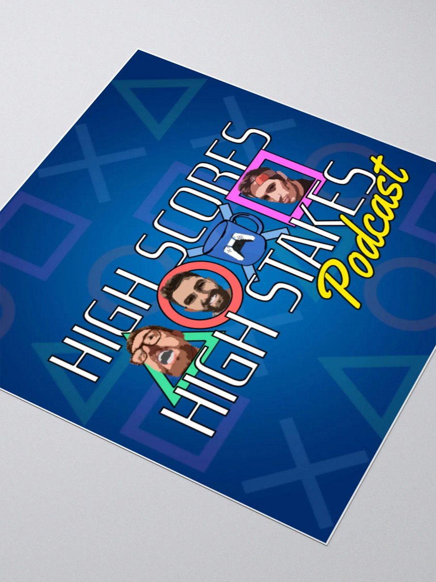High Scores High Stakes Stickers product image (5)