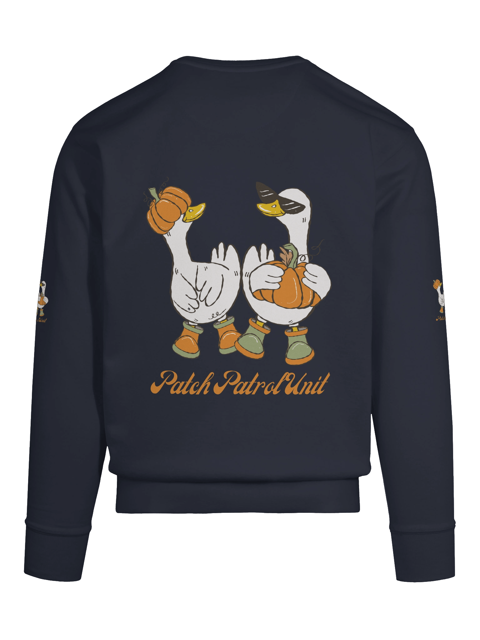 Patch Patrol Unit Pumpkin Duck Graphic Sweatshirt product image (114)