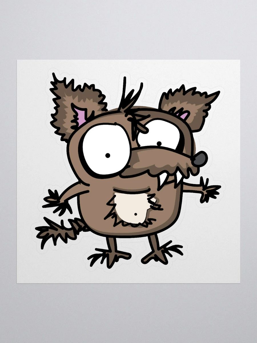 Jake the Wolf Sticker product image (1)