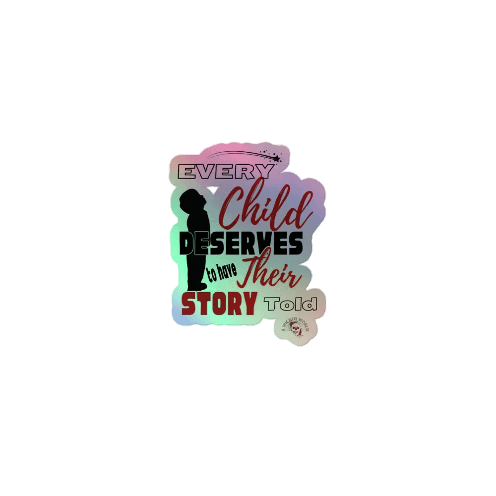 Every Child Deserves Their Story Told Kiss-cut Sticker Sheet product image (1)